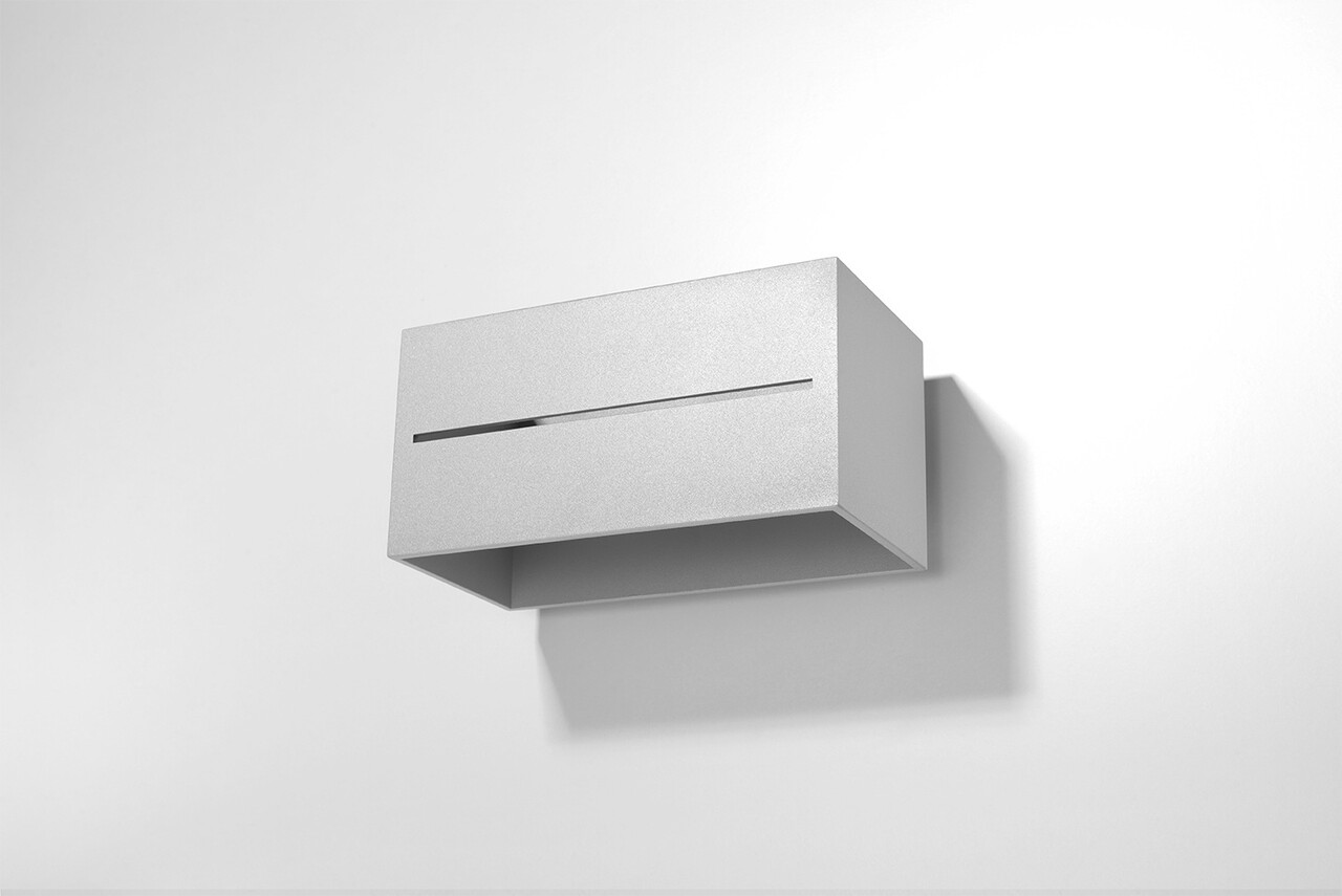 Sollux Lighting Væglampe LOBO MAXI grå Sollux Lighting Væglampe LOBO MAXI grå