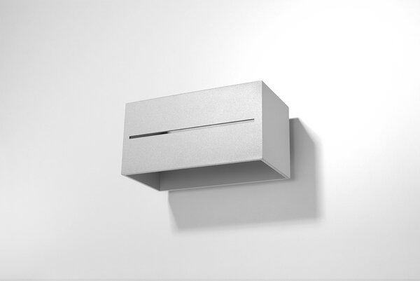 Sollux Lighting Væglampe LOBO MAXI grå Sollux Lighting Væglampe LOBO MAXI grå