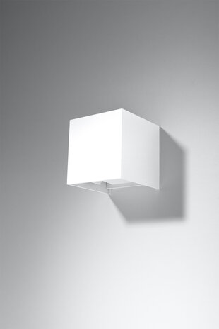 Sollux Lighting Væglampe LUCA hvid LED IP54 Sollux Lighting Væglampe LUCA hvid LED IP54
