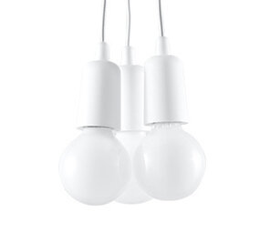 Sollux Lighting Pendellampe DIEGO 3 hvid