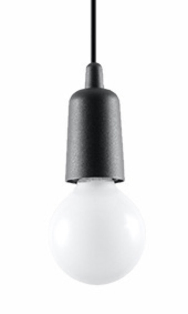Sollux Lighting Pendellampe DIEGO 1 sort