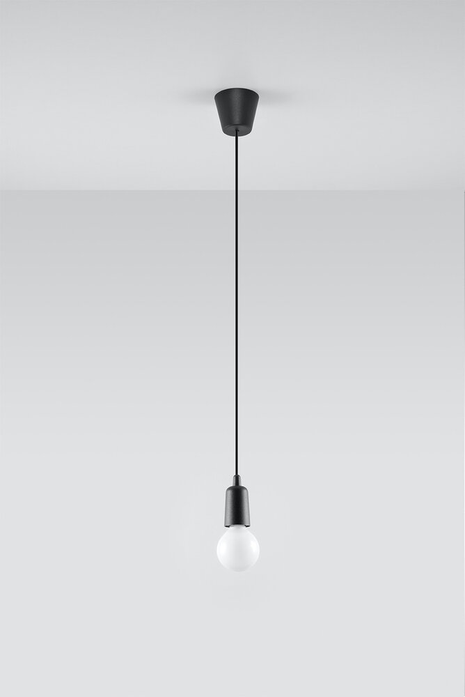 Sollux Lighting Pendellampe DIEGO 1 sort