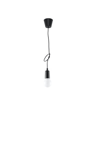 Sollux Lighting Pendellampe DIEGO 1 sort Sollux Lighting Pendellampe DIEGO 1 sort