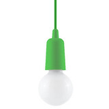 Sollux Lighting Pendellampe DIEGO 1 grøn Sollux Lighting Pendellampe DIEGO 1 grøn