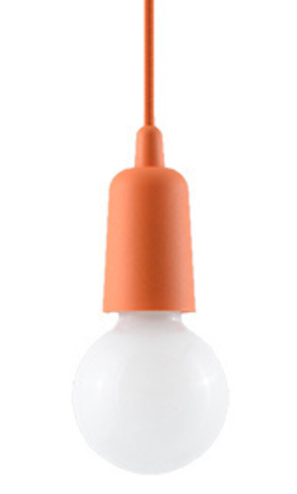 Sollux Lighting Pendellampe DIEGO 1 orange Sollux Lighting Pendellampe DIEGO 1 orange