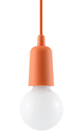 Sollux Lighting Pendellampe DIEGO 1 orange Sollux Lighting Pendellampe DIEGO 1 orange