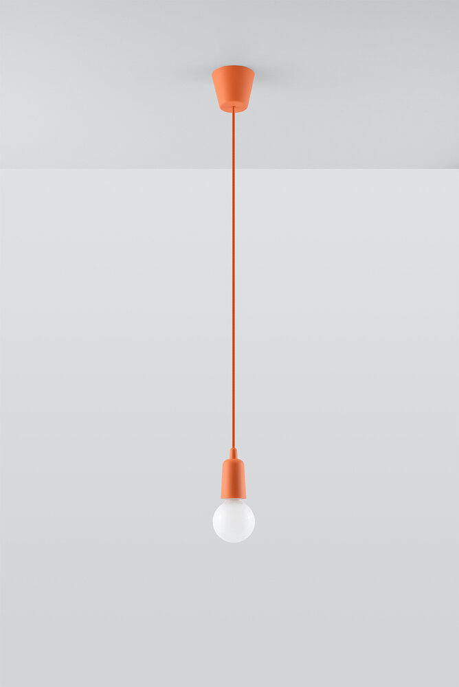 Sollux Lighting Pendellampe DIEGO 1 orange Sollux Lighting Pendellampe DIEGO 1 orange