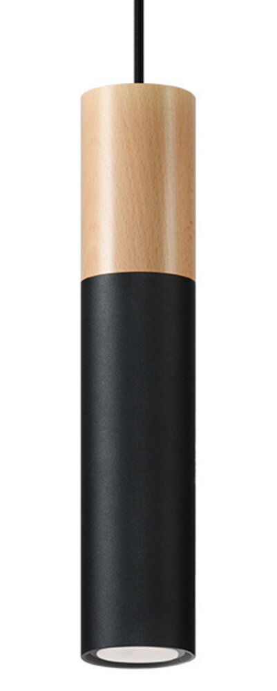 Sollux Lighting Pendellampe PABLO sort