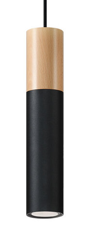 Sollux Lighting Pendellampe PABLO sort