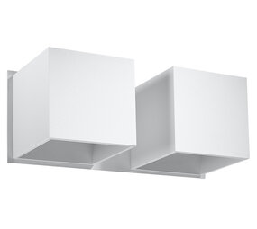Sollux Lighting Væglampe QUAD 2 hvid Sollux Lighting Væglampe QUAD 2 hvid