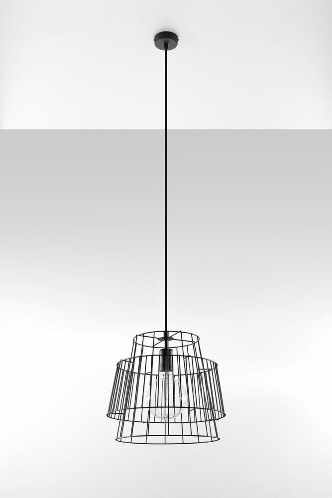 Sollux Lighting Pendellampe GATE sort