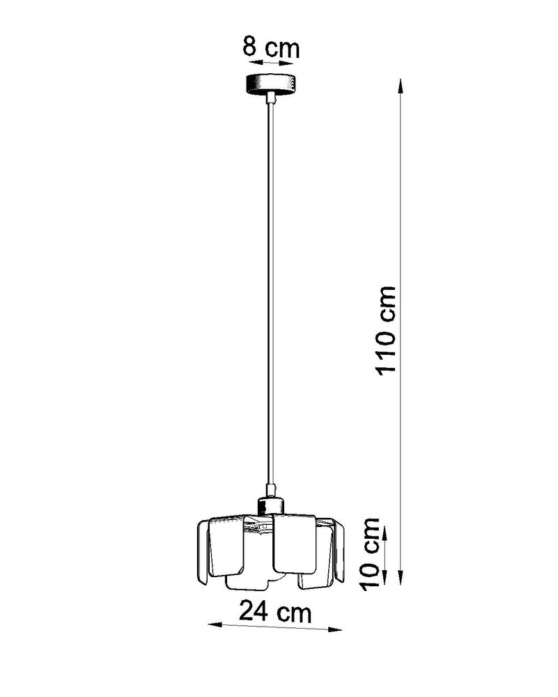 Sollux Lighting Pendellampe TULIP hvid Sollux Lighting Pendellampe TULIP hvid
