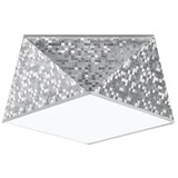 Sollux Lighting Loftsspot HEXA 25 sølv