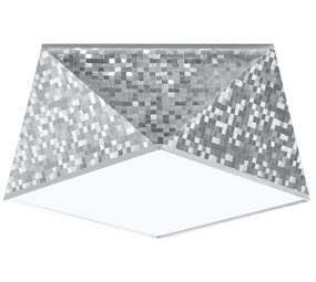 Sollux Lighting Loftsspot HEXA 25 sølv Sollux Lighting Loftsspot HEXA 25 sølv