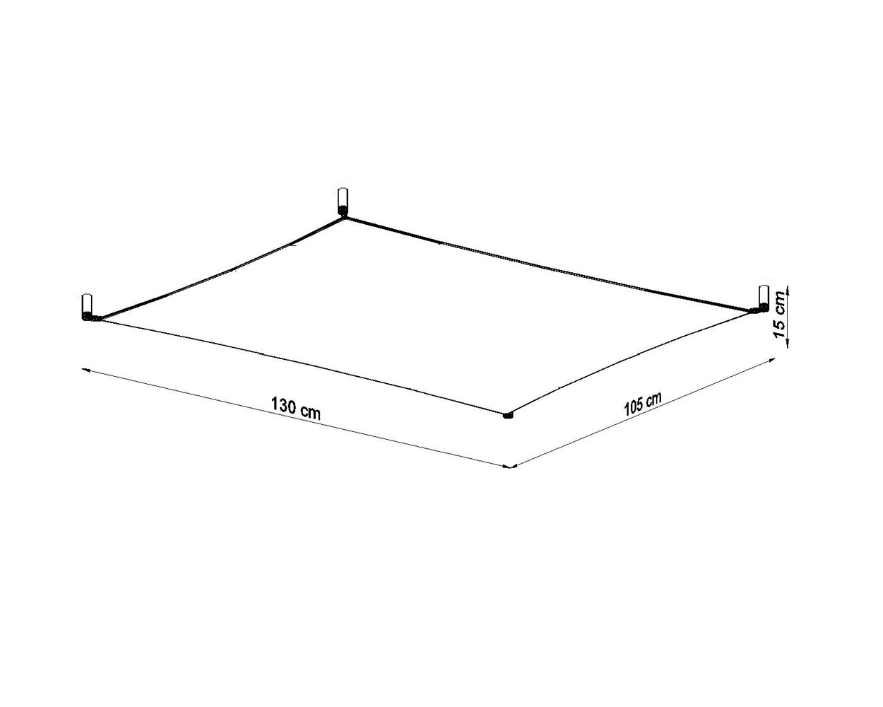 Sollux Lighting Loftsspot LUNA 3 hvid Sollux Lighting Loftsspot LUNA 3 hvid