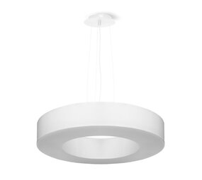 Sollux Lighting Lysekrone SATURNO SLIM 50 hvid Sollux Lighting Lysekrone SATURNO SLIM 50 hvid