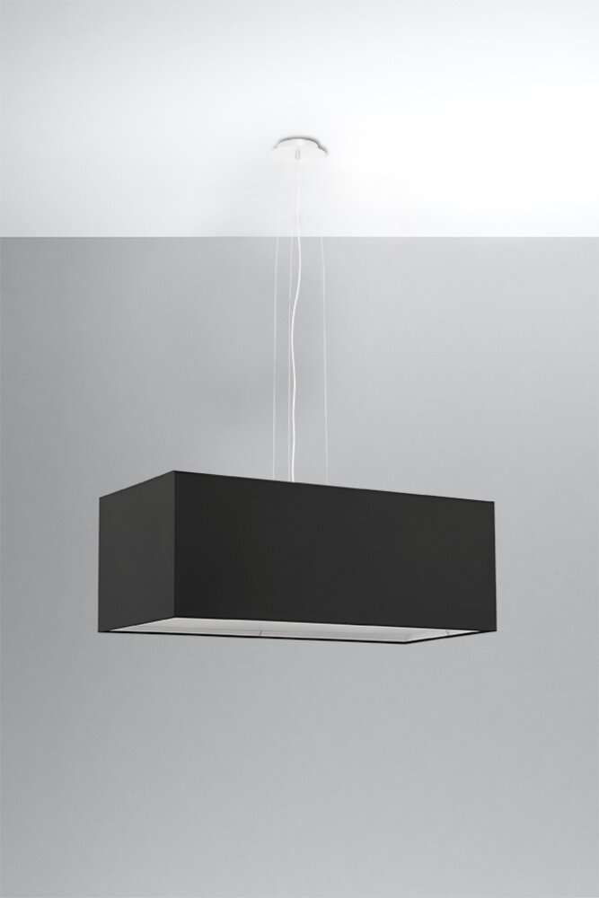 Sollux Lighting Lysekrone SANTA BIS 80 sort