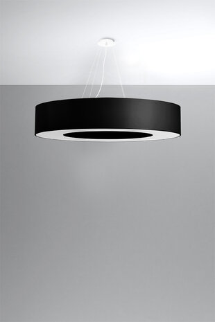 Sollux Lighting Lysekrone SATURNO 90 sort