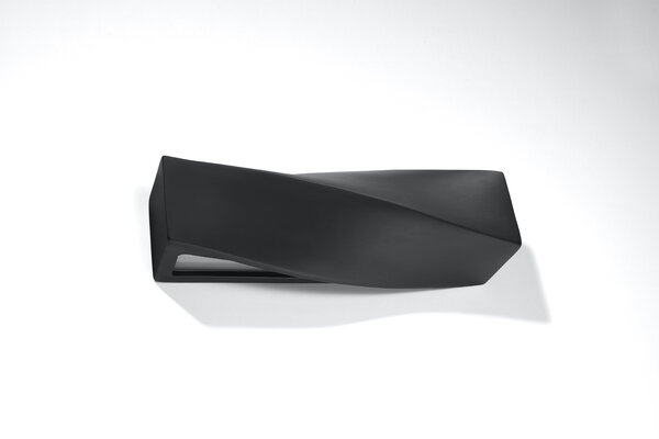 Sollux Lighting Keramisk væglampe SIGMA sort Sollux Lighting Keramisk væglampe SIGMA sort