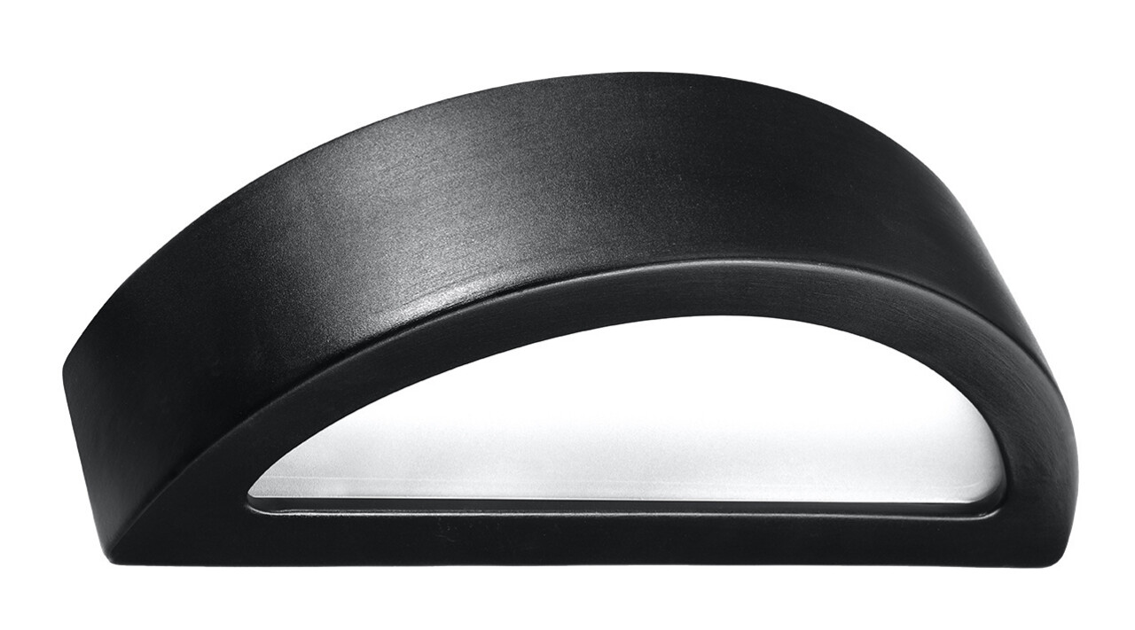 Sollux Lighting Keramisk væglampe ATENA sort