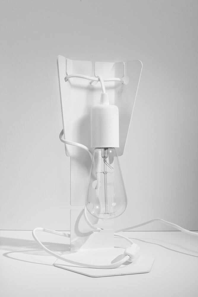 Sollux Lighting Bordlampe ARBY hvid Sollux Lighting Bordlampe ARBY hvid