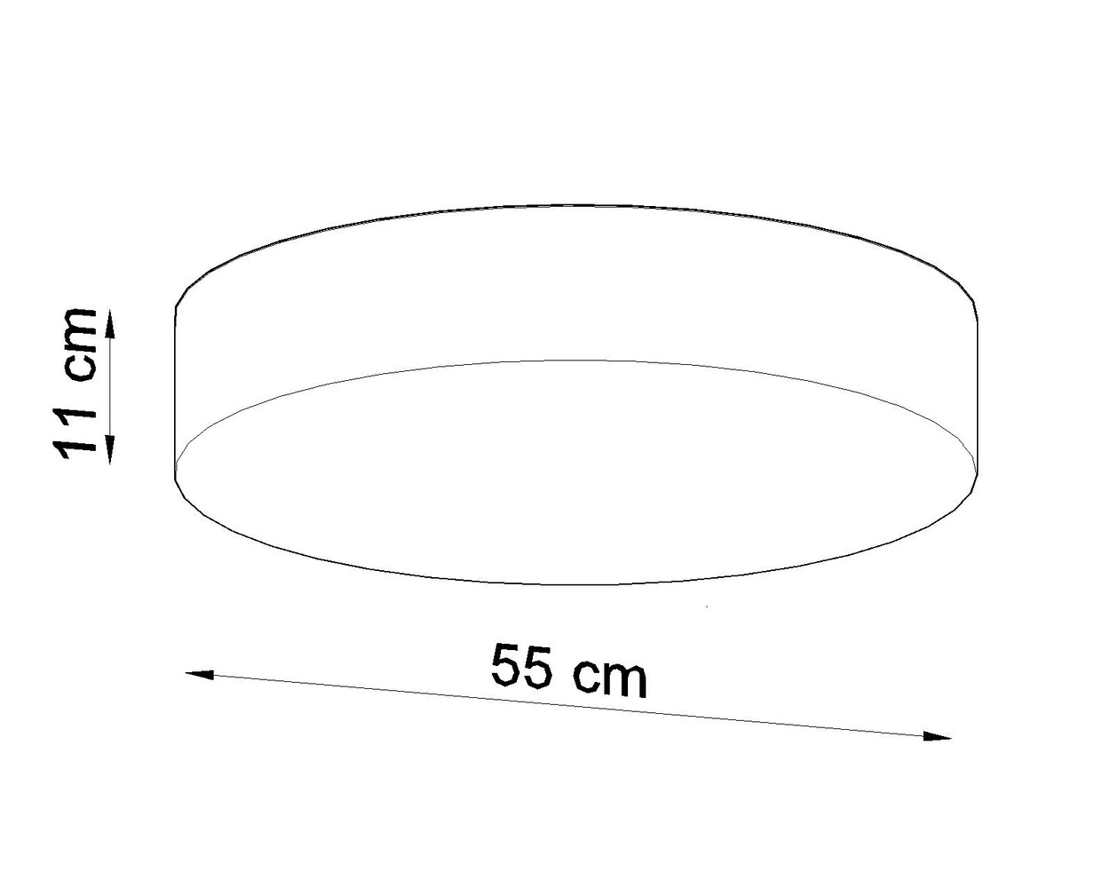 Sollux Lighting Loftsspot ARENA 55 hvid Sollux Lighting Loftsspot ARENA 55 hvid