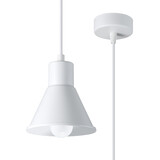 Sollux Lighting Pendellampe TALEJA 1 hvid - E27 Fatning