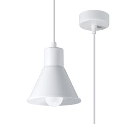 Sollux Lighting Pendellampe TALEJA 1 hvid - E27 Fatning Sollux Lighting Pendellampe TALEJA 1 hvid - E27 Fatning