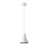 Sollux Lighting Pendellampe TALEJA 1 hvid - GU10 AR111 Fatning