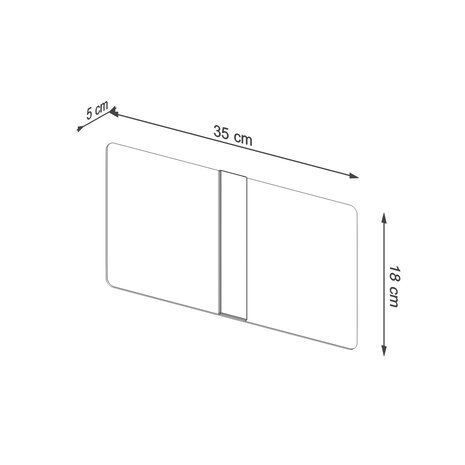 Sollux Lighting Væglampe AZALIA
