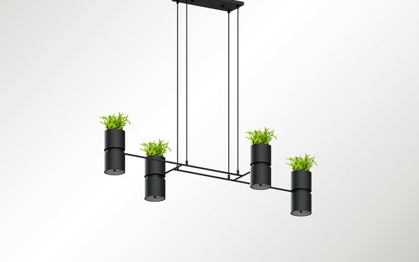 Sollux Lighting Pendellampe KUKKIA sort