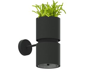 Sollux Lighting Væglampe KUKKIA sort