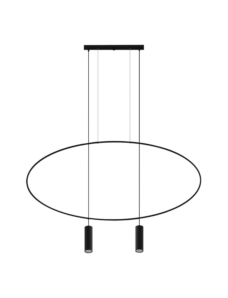 Sollux Lighting Pendellampe HOLAR 2 sort