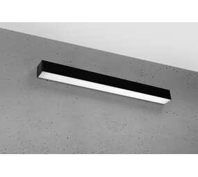 Sollux Lighting Væglampe PINNE 67 sort