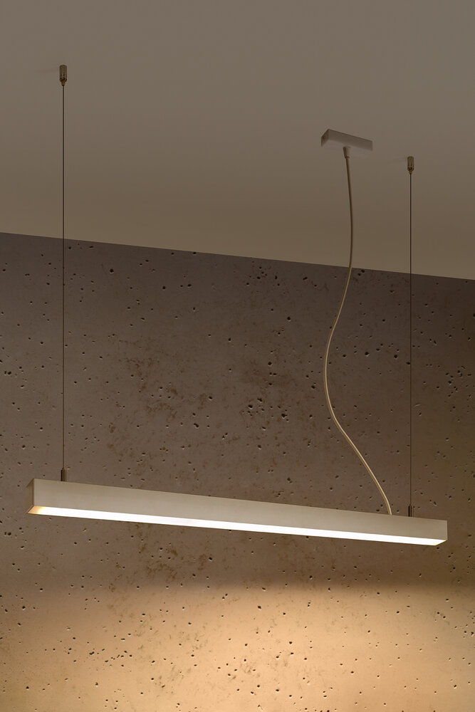 Sollux Lighting Pendellampe PINNE 90 hvid