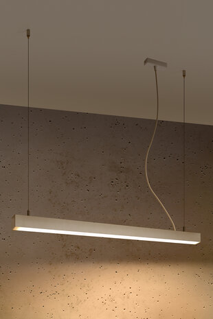 Sollux Lighting Pendellampe PINNE 90 hvid