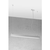 Sollux Lighting Pendellampe PINNE 90 grå