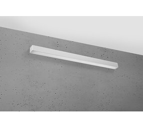 Sollux Lighting Væglampe PINNE 90 grå