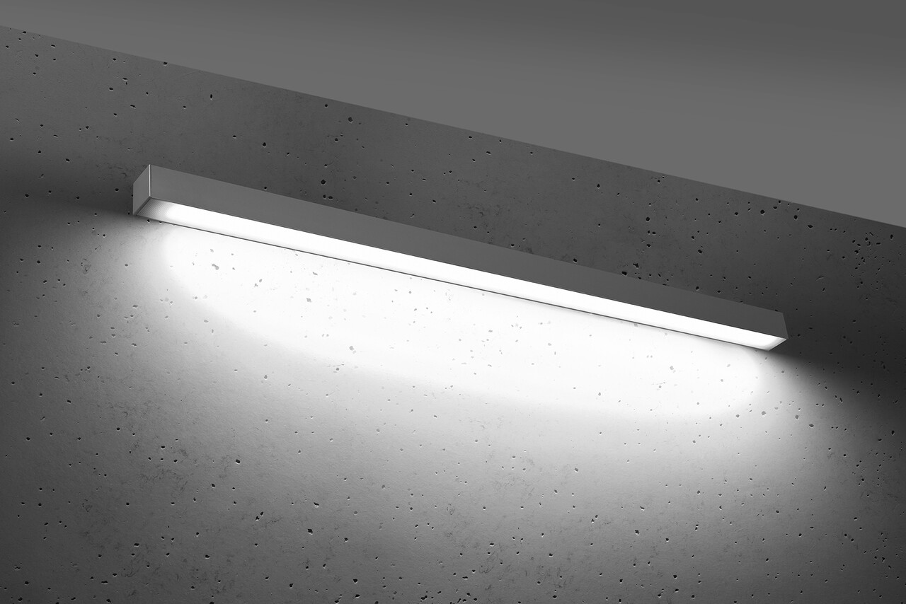 Sollux Lighting Væglampe PINNE 117 grå Sollux Lighting Væglampe PINNE 117 grå