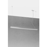 Sollux Lighting Pendellampe PINNE 150 grå 3000K