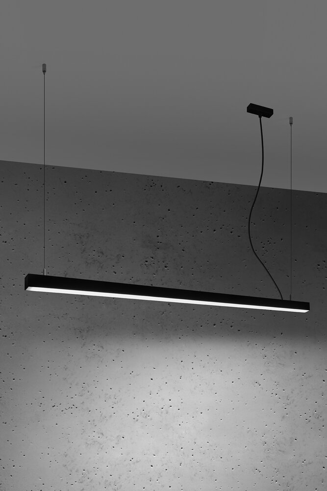 Sollux Lighting Pendellampe PINNE 150 sort 4000K