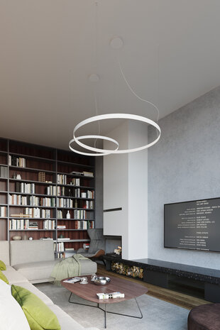 Sollux Lighting Lysekrone RIO 78 hvid 3000K Sollux Lighting Lysekrone RIO 78 hvid 3000K