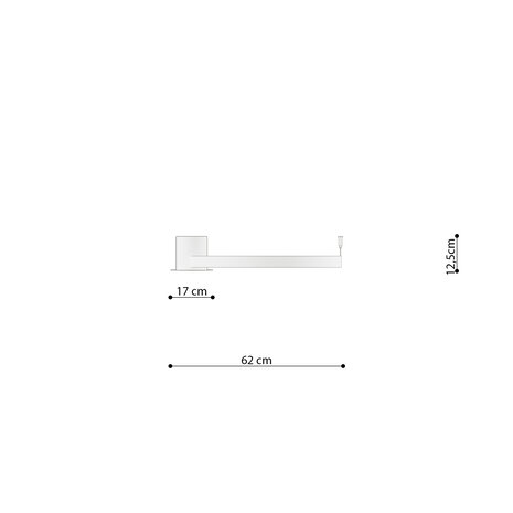Sollux Lighting Loftsspot RIO 55 hvid 4000K
