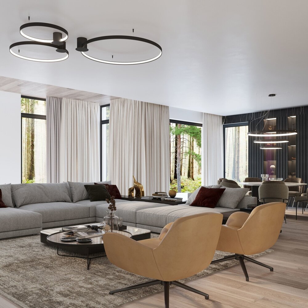 Sollux Lighting Loftsspot RIO 55 sort 4000K