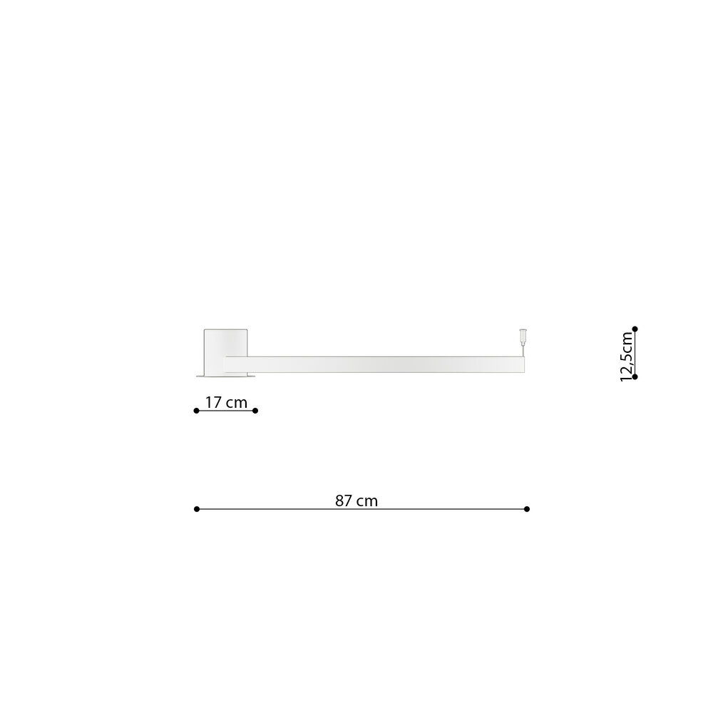 Sollux Lighting Loftsspot RIO 78 hvid 3000K Sollux Lighting Loftsspot RIO 78 hvid 3000K