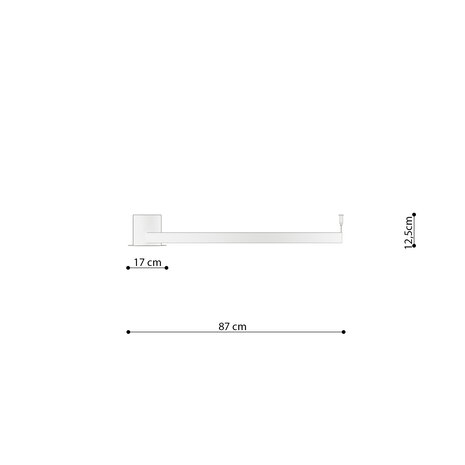 Sollux Lighting Loftsspot RIO 78 hvid 4000K