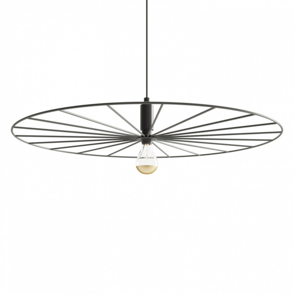 Sollux Lighting Pendellampe SIRKEL 60 sort Sollux Lighting Pendellampe SIRKEL 60 sort