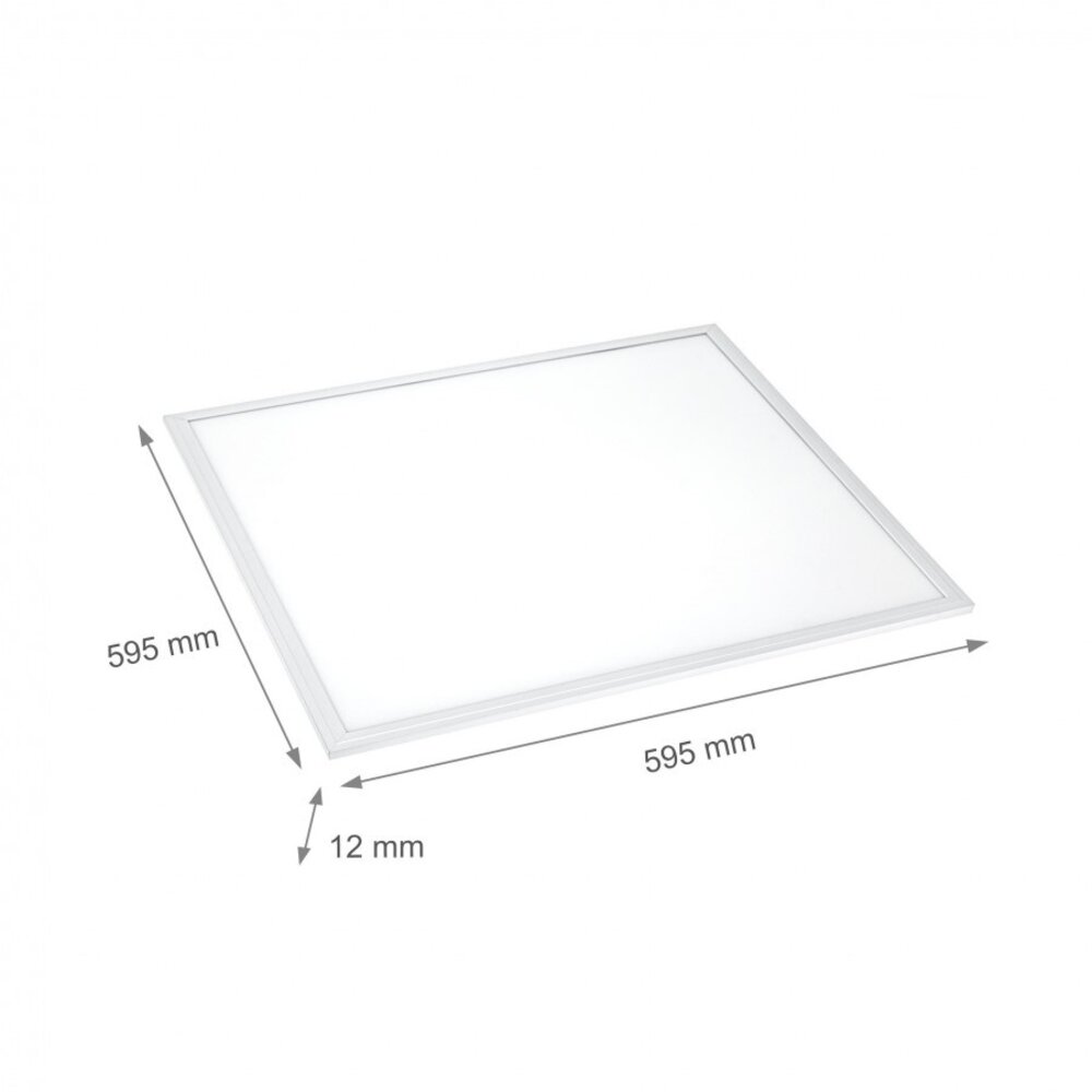 LED-panel 60x60cm IP44 - 45W 100lm p/w - 4000K - 5 års garanti LED-panel 60x60cm IP44 - 45W 100lm p/w - 4000K - 5 års garanti