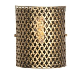 Freelight Væglampe Aureo 1-fatning Sort/Guld half Freelight Væglampe Aureo 1-fatning Sort/Guld half