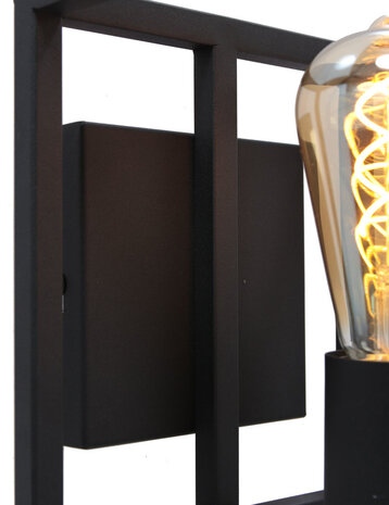 Freelight LED Lampe - E27 - Væglampe Novanta Sort